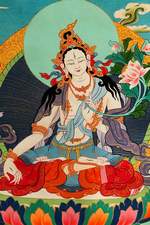 Gods in Buddhism Religion - White Tara