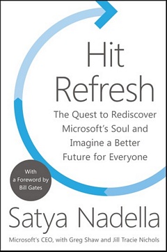 'Hit Refresh' by Satya Nadella (ISBN 0062959727)