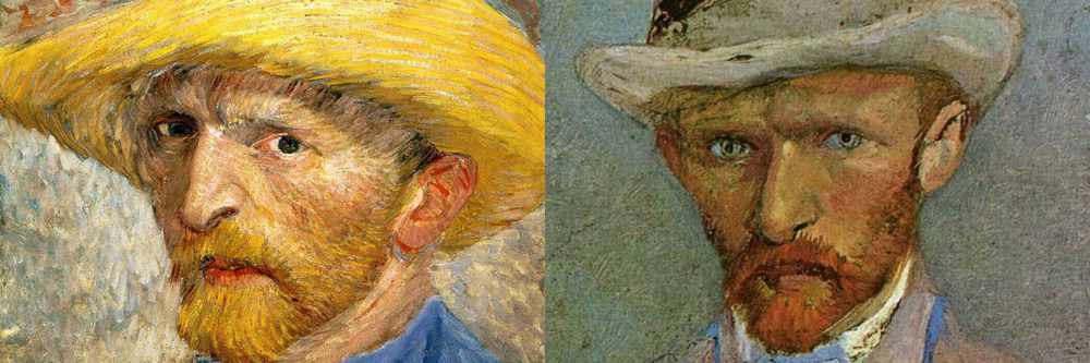 Portraits of Vincent van Gogh and Theo van Gogh