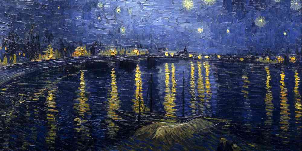 Starry Night Over the Rhone by Vincent van Gogh